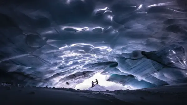 雪地 雪洞 艺术 12k超清风景壁纸 - macGF