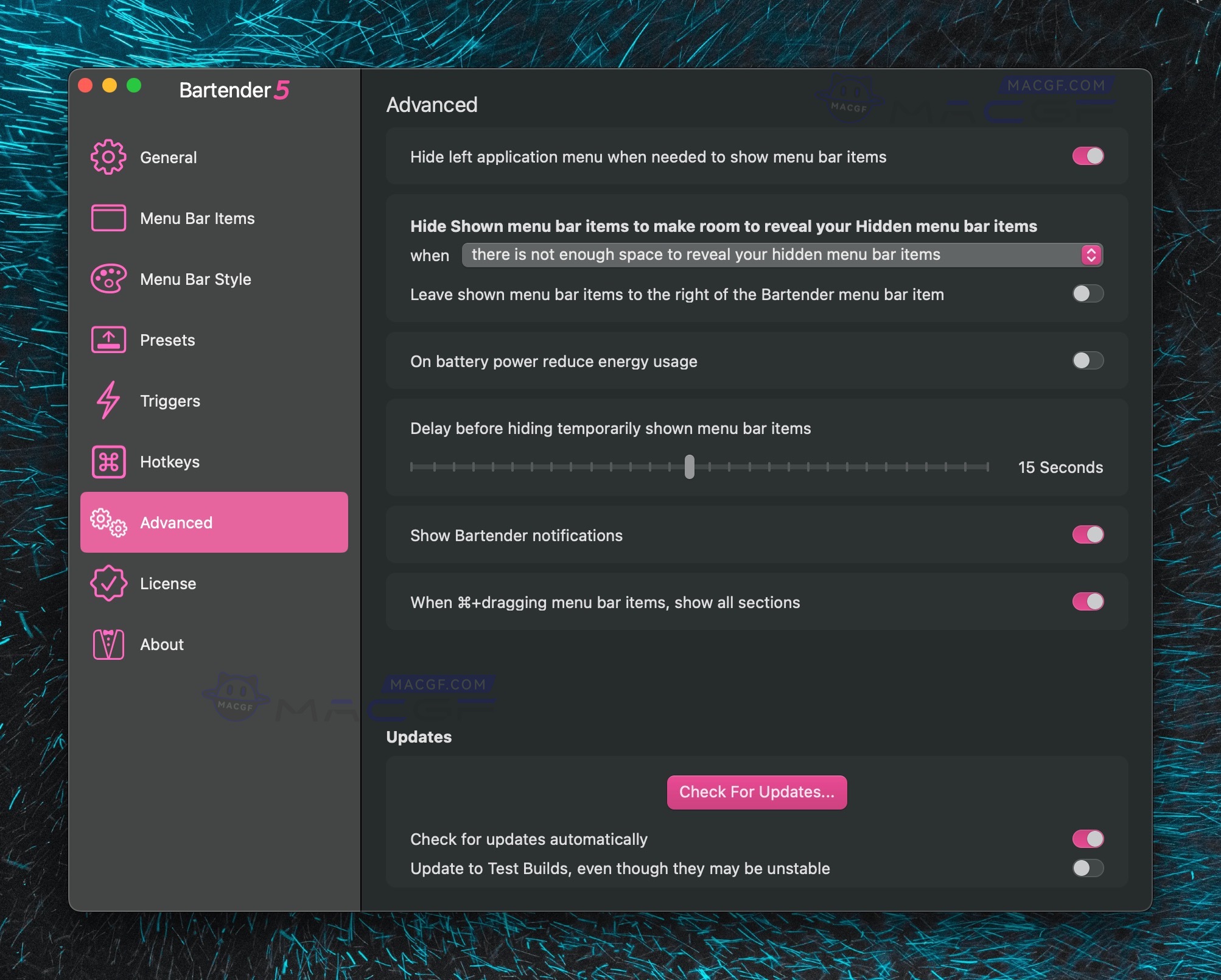 图片[2] - 「菜单栏图标管理神器」Bartender v6.0.0 直装激活版 - macGF