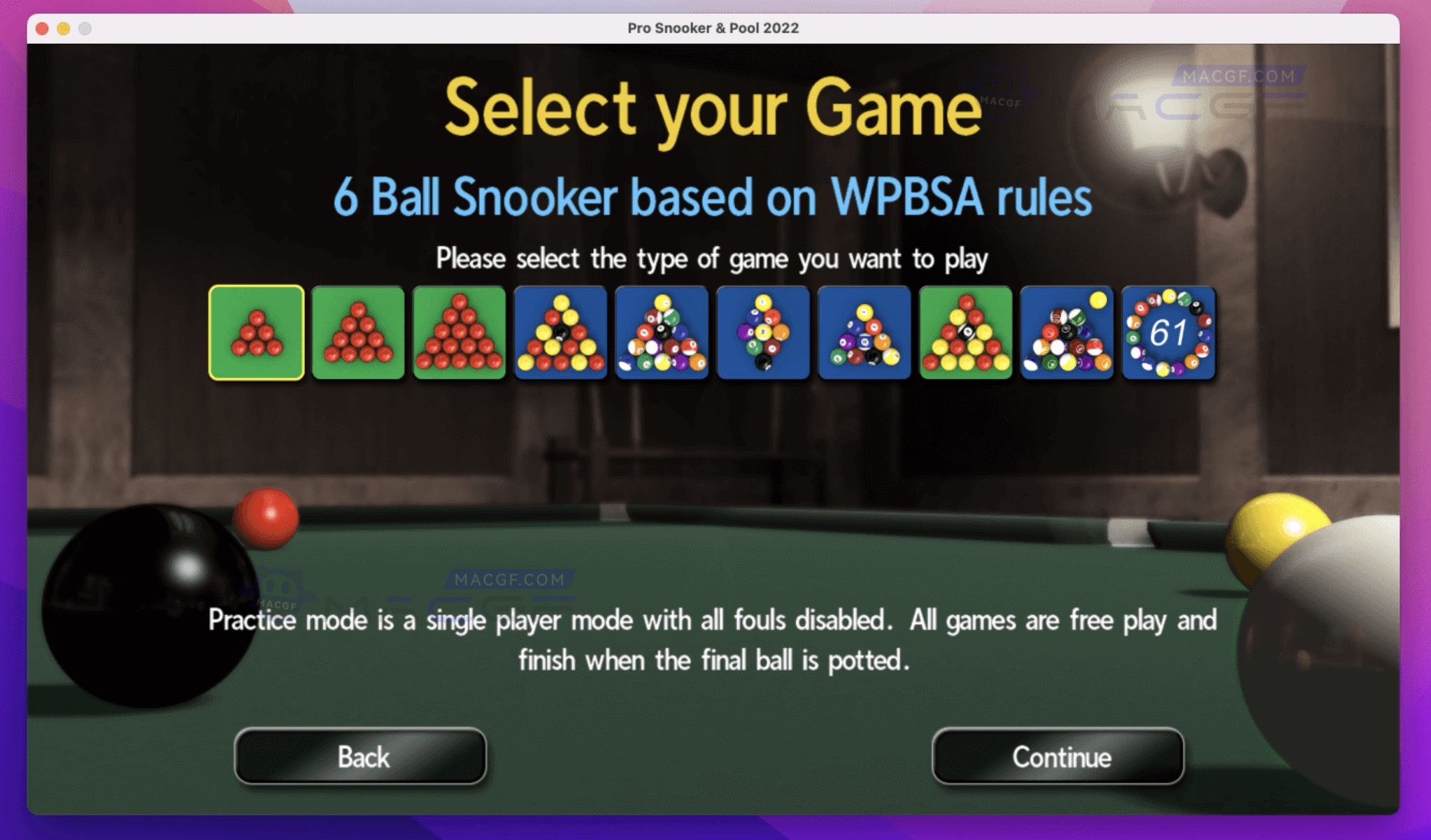 图片[3] - 「职业斯诺克2024」 Pro Snooker & Pool 2024+ v1.40 英文原生版 - macGF