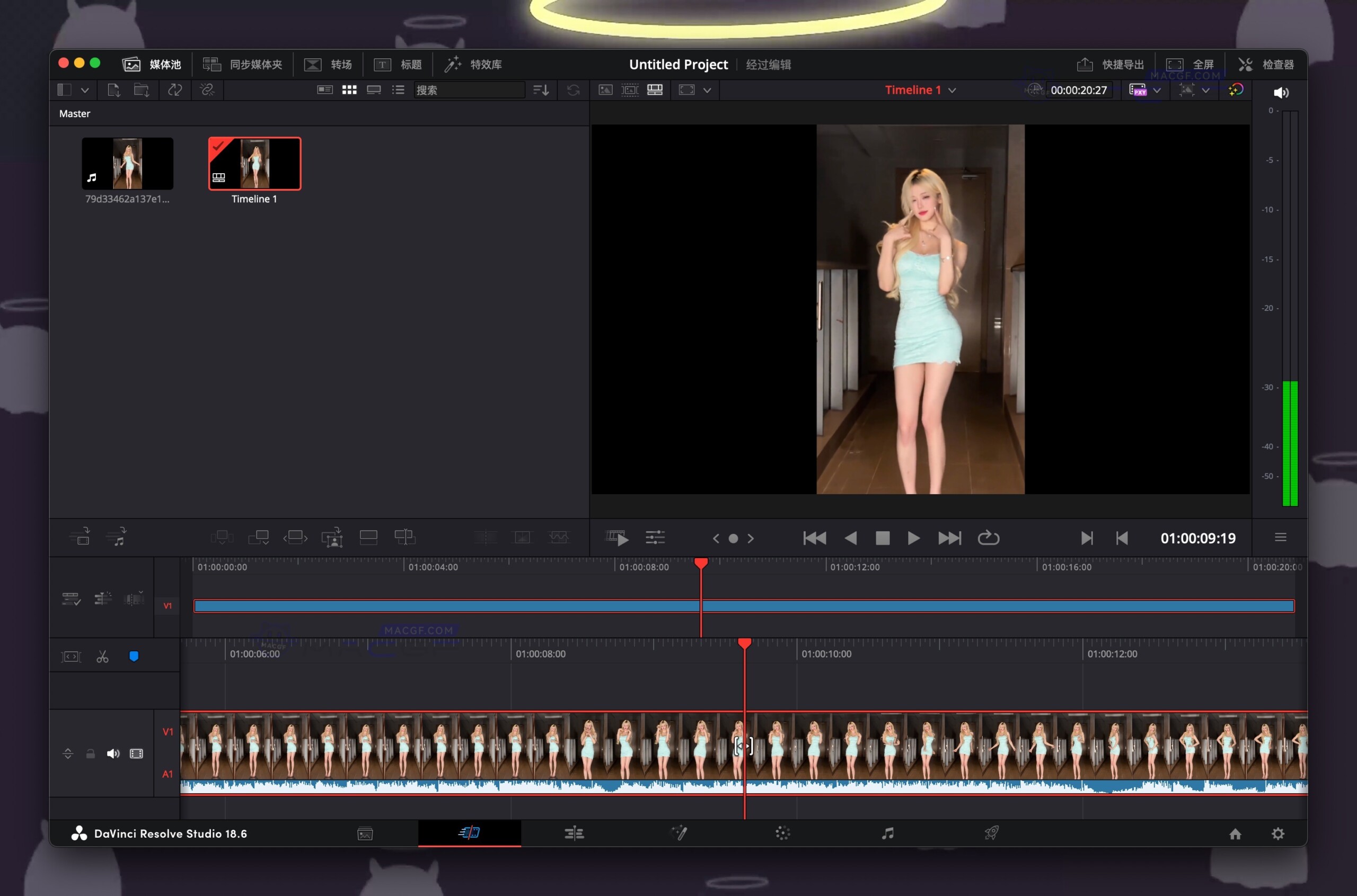 图片[1] - 「🎬达芬奇18 v18.6.4｜视频调色剪辑」DaVinci Resolve Studio 18 v18.6.4 中文激活版 - MACGF