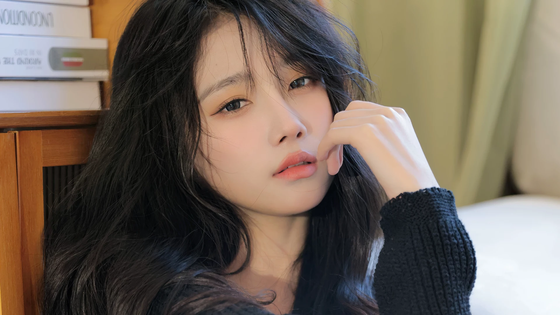 居家女孩 宋昕冉 12k美女壁纸