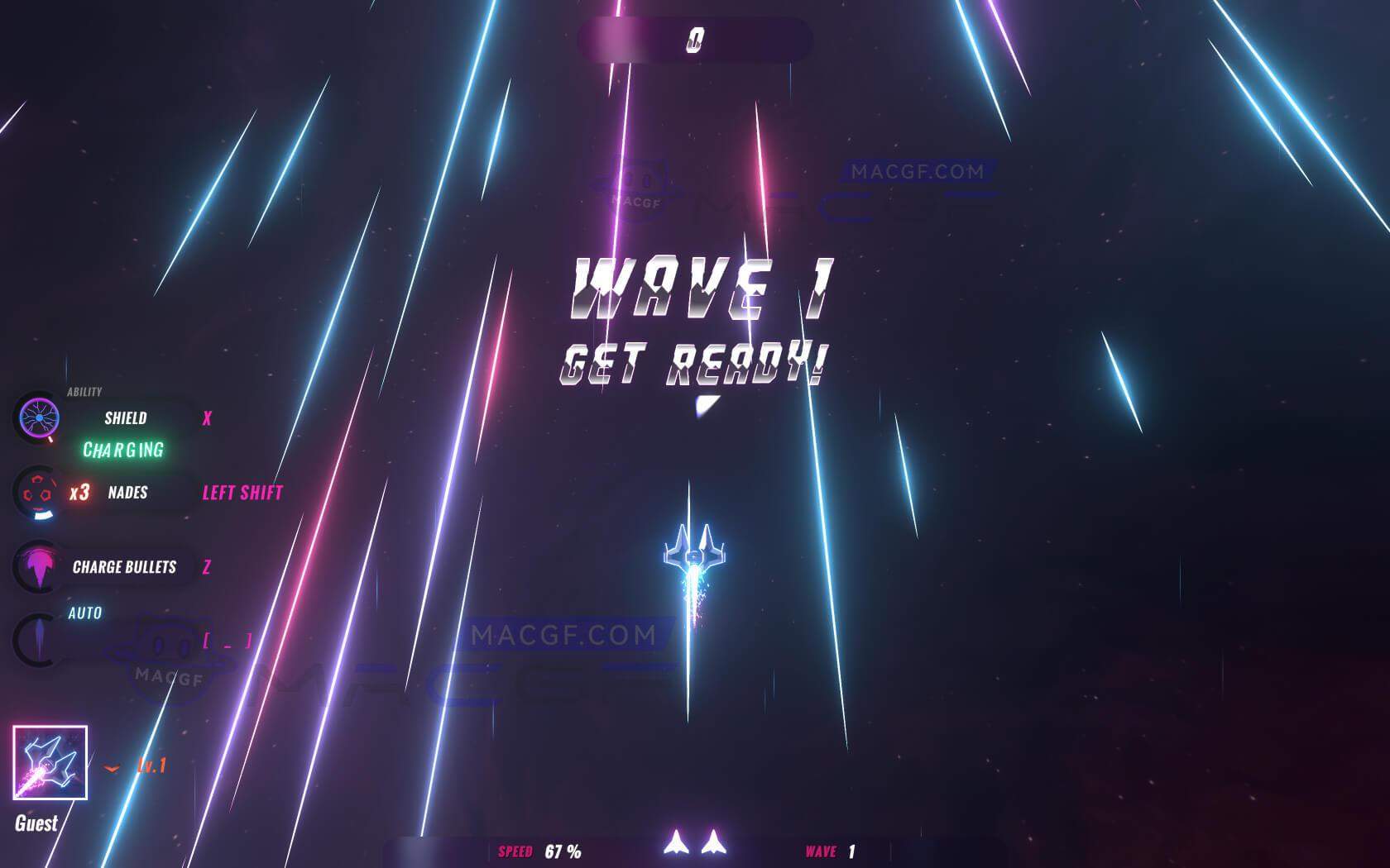 图片[1] - 「浪潮射击」WAVECADE v1.7(9) 英文原生版 - macGF