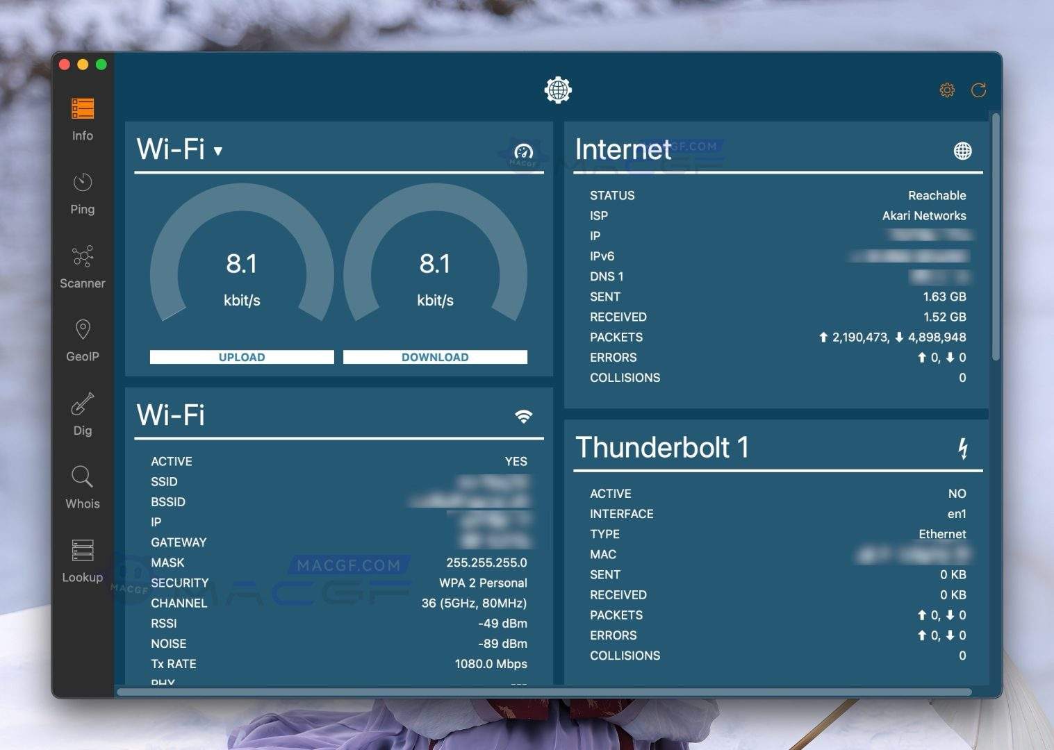 图片[1] - 「网络信息检测工具箱」Network Kit X v9.1.0 激活版 - macGF