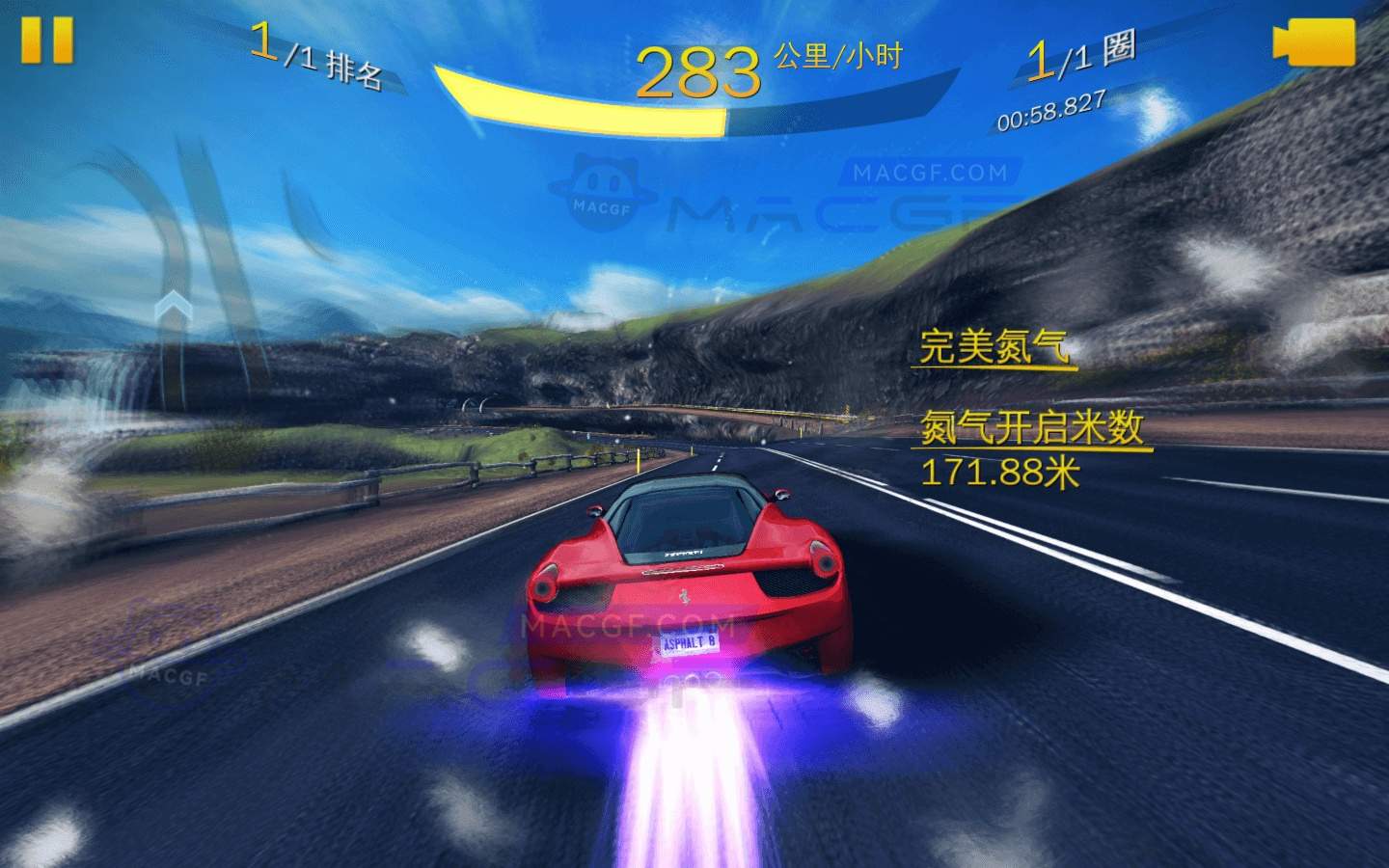 图片[1] - 「狂野飙车8：极速凌云」Asphalt 8: Airborne+ v2.3.0 中文原生版 - macGF