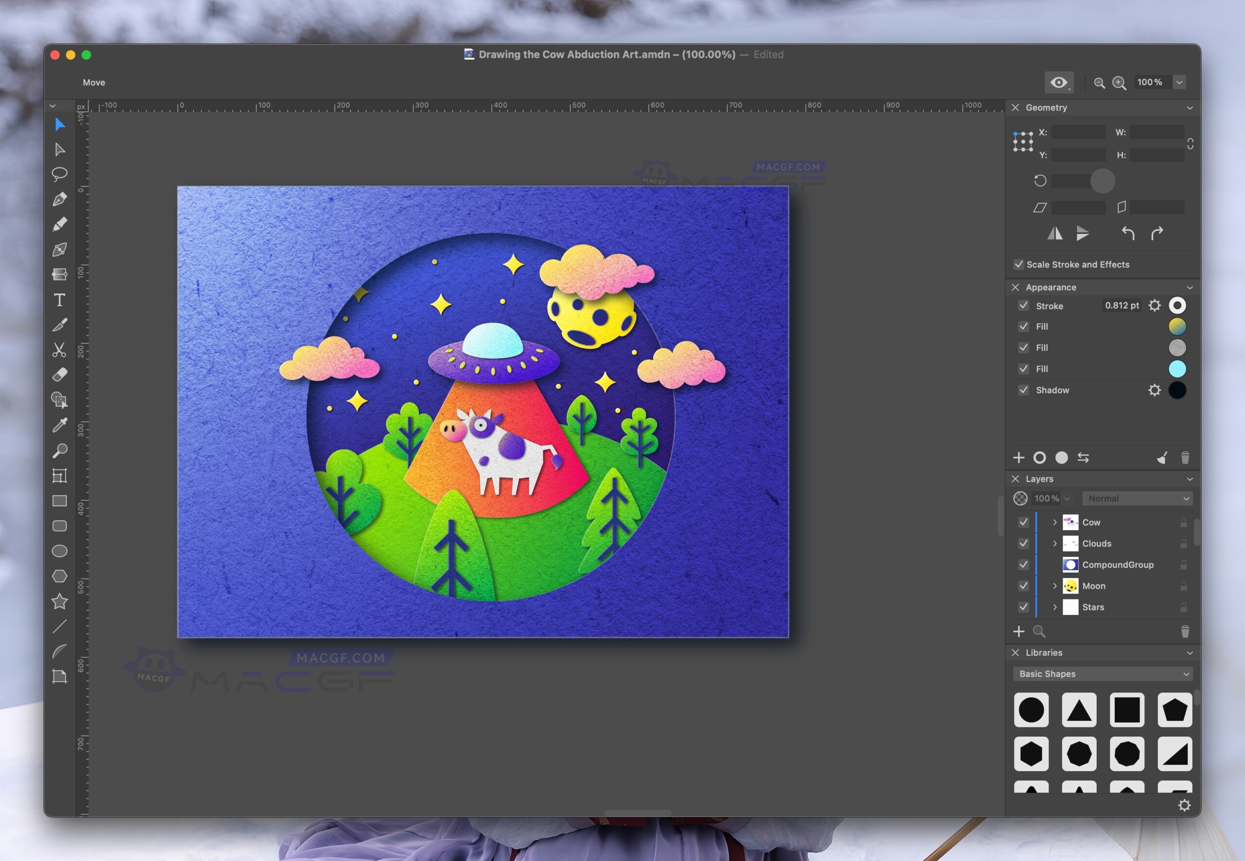 图片[1] - 「轻量级绘图和矢量插图工具」Amadine v1.6.7 激活版 - macGF