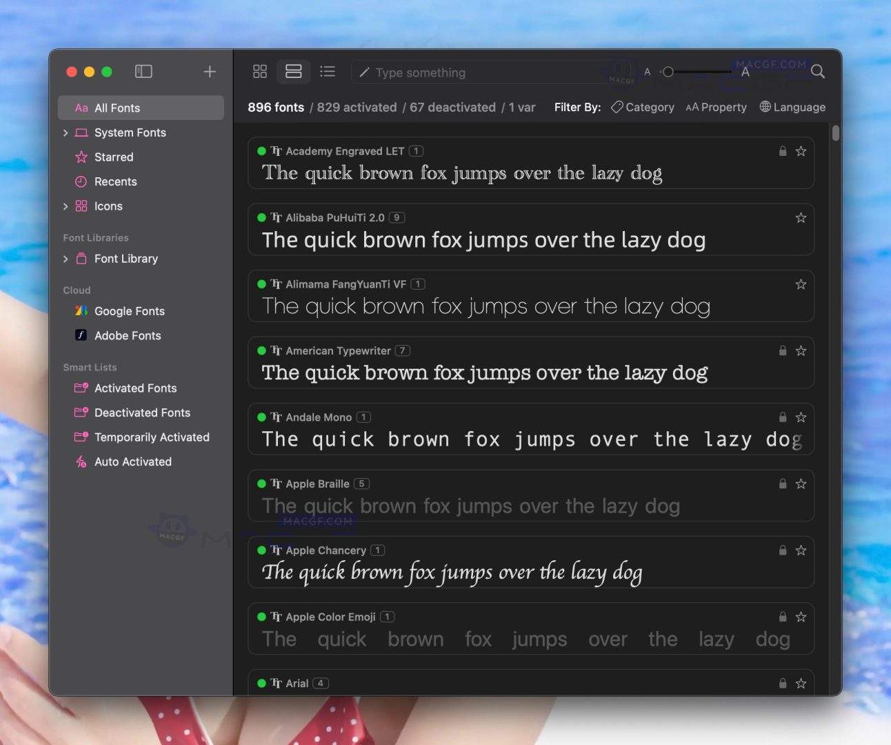图片[1] - 「字体管理工具」RightFont v8.5.0 免激活版 - macGF