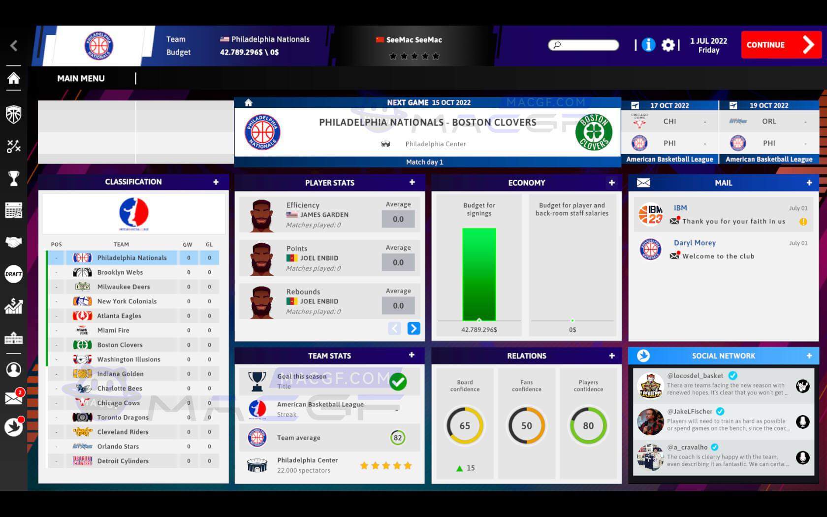 图片[2] - 「国际篮球经理2023」International Basketball Manager 2023 v1.2.4 英文原生版 - macGF