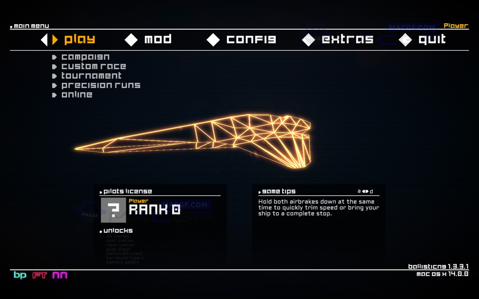 图片[1] - 「弹道NG」BallisticNG v1.3.3.1 英文原生版 - macGF