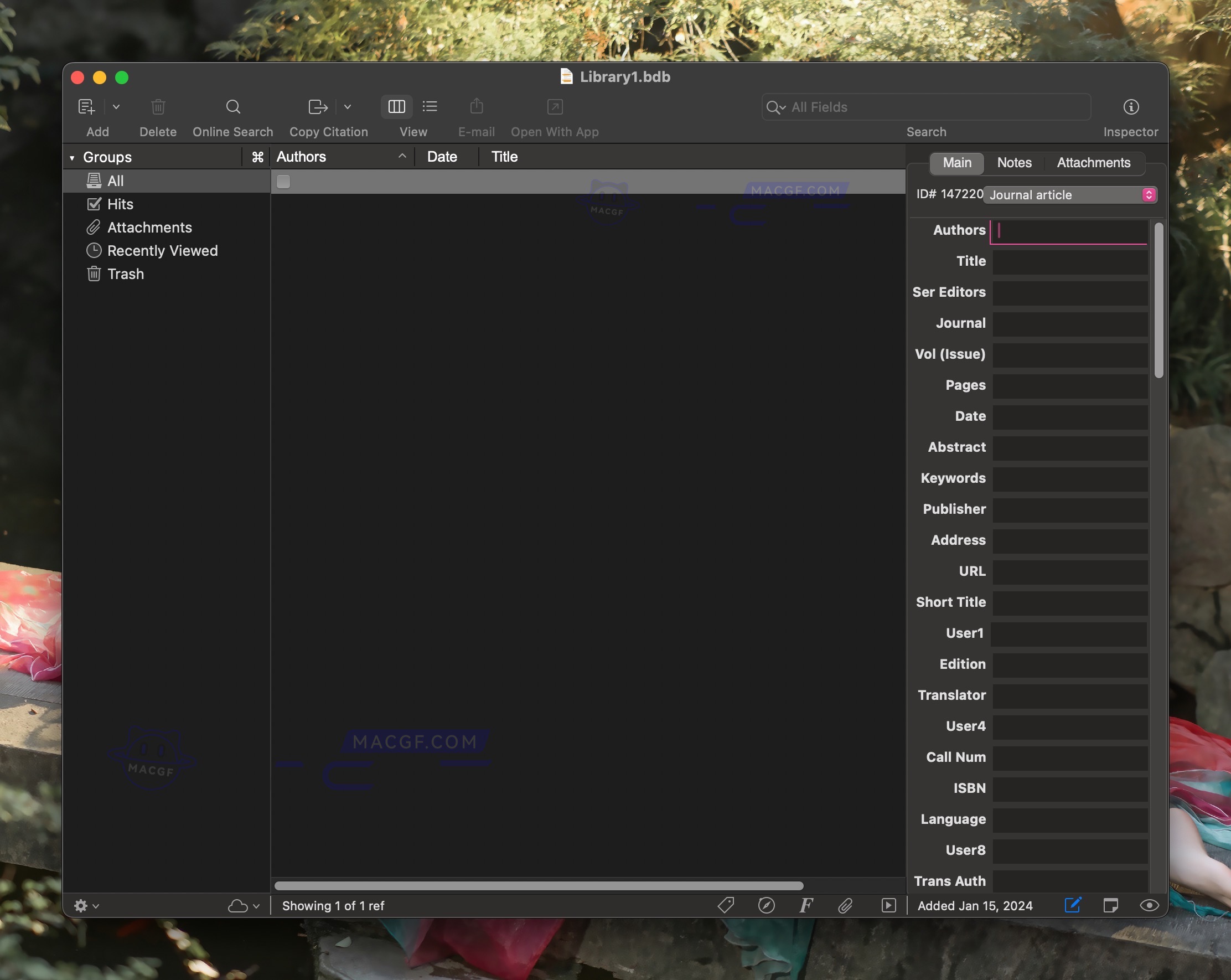 图片[1] - 「文献书籍管理软件」Bookends v14.2.8 激活版 - macGF