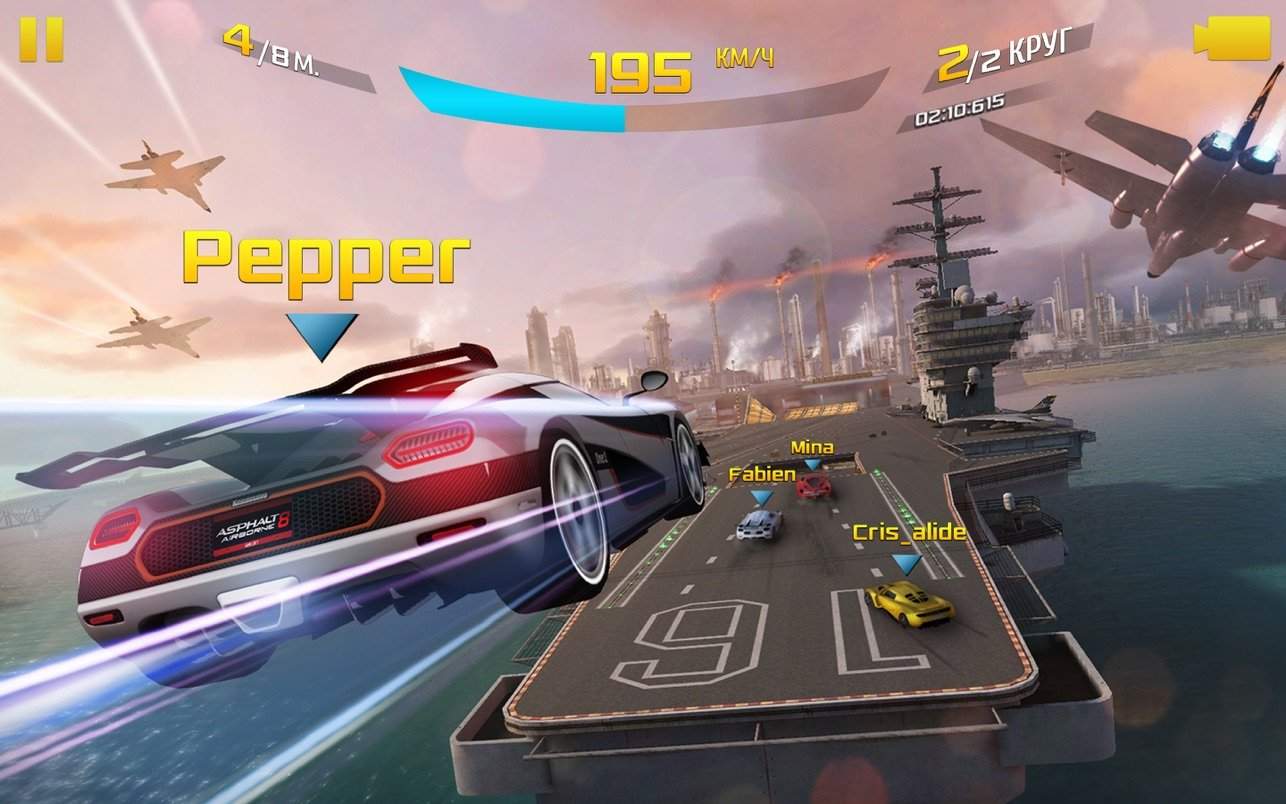 「狂野飙车8:极速凌云」Asphalt 8: Airborne+ v2.3.0 中文原生版