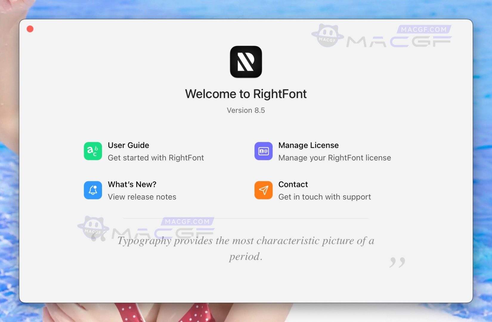 图片[2] - 「字体管理工具」RightFont v8.5.0 免激活版 - macGF