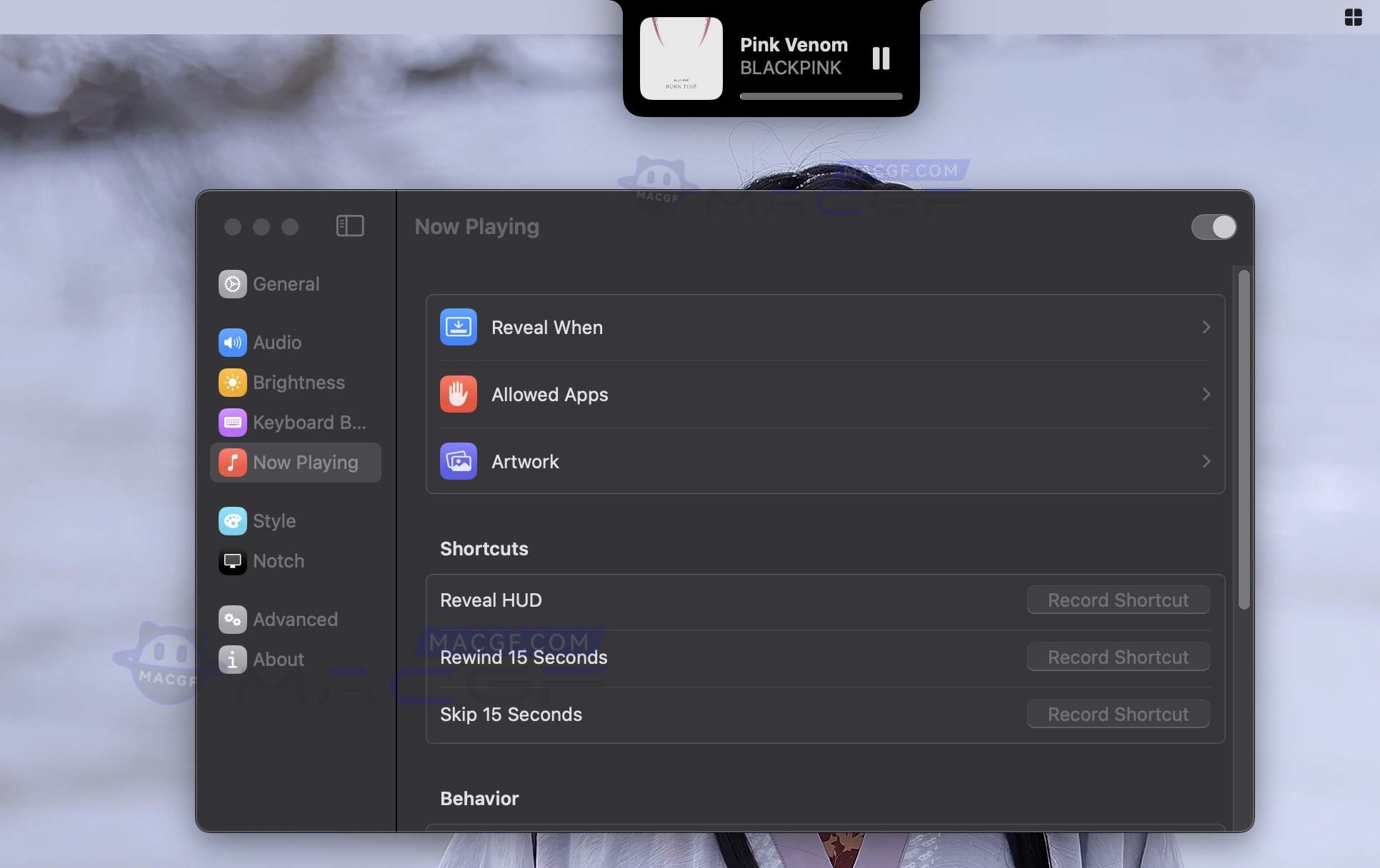 图片[2] - 「macOS版灵动岛特效」MediaMate v3.0.7 激活版 - macGF