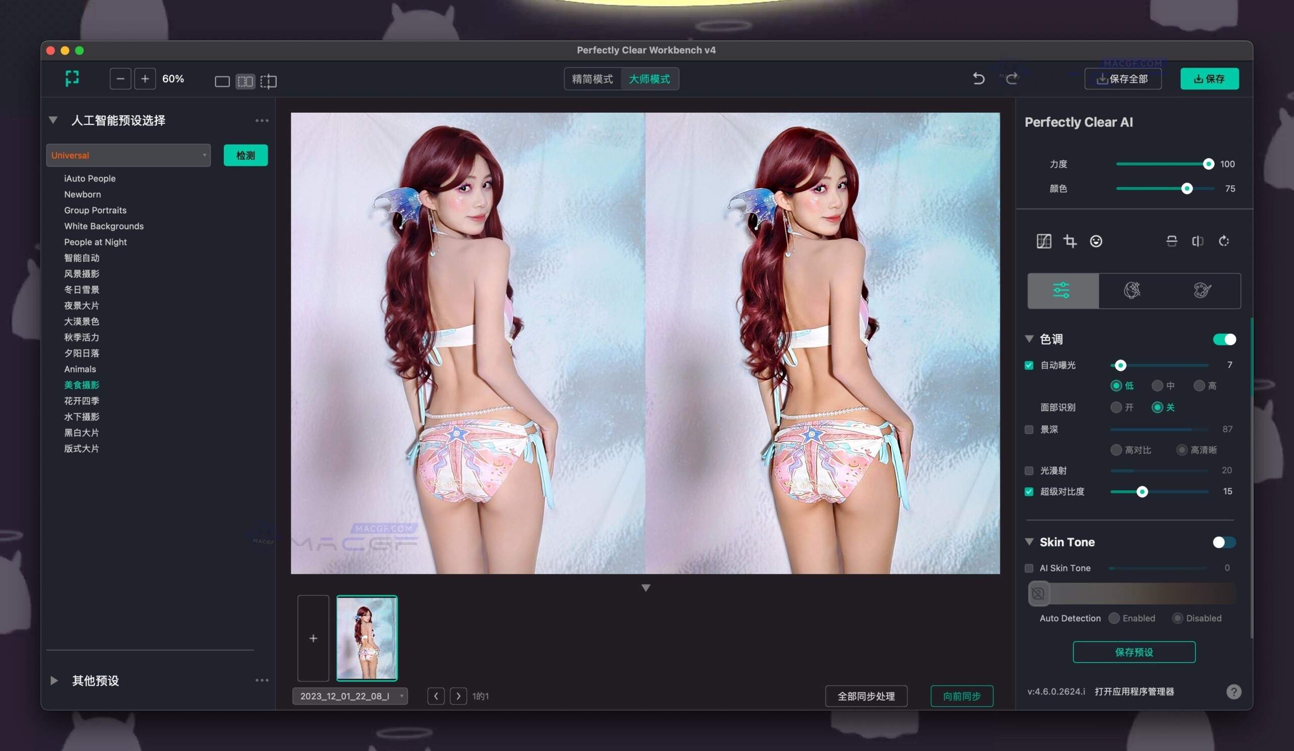 图片[1] - 「图像美化」Perfectly Clear Workbench v4.6.1.2732 永久激活版 - macGF