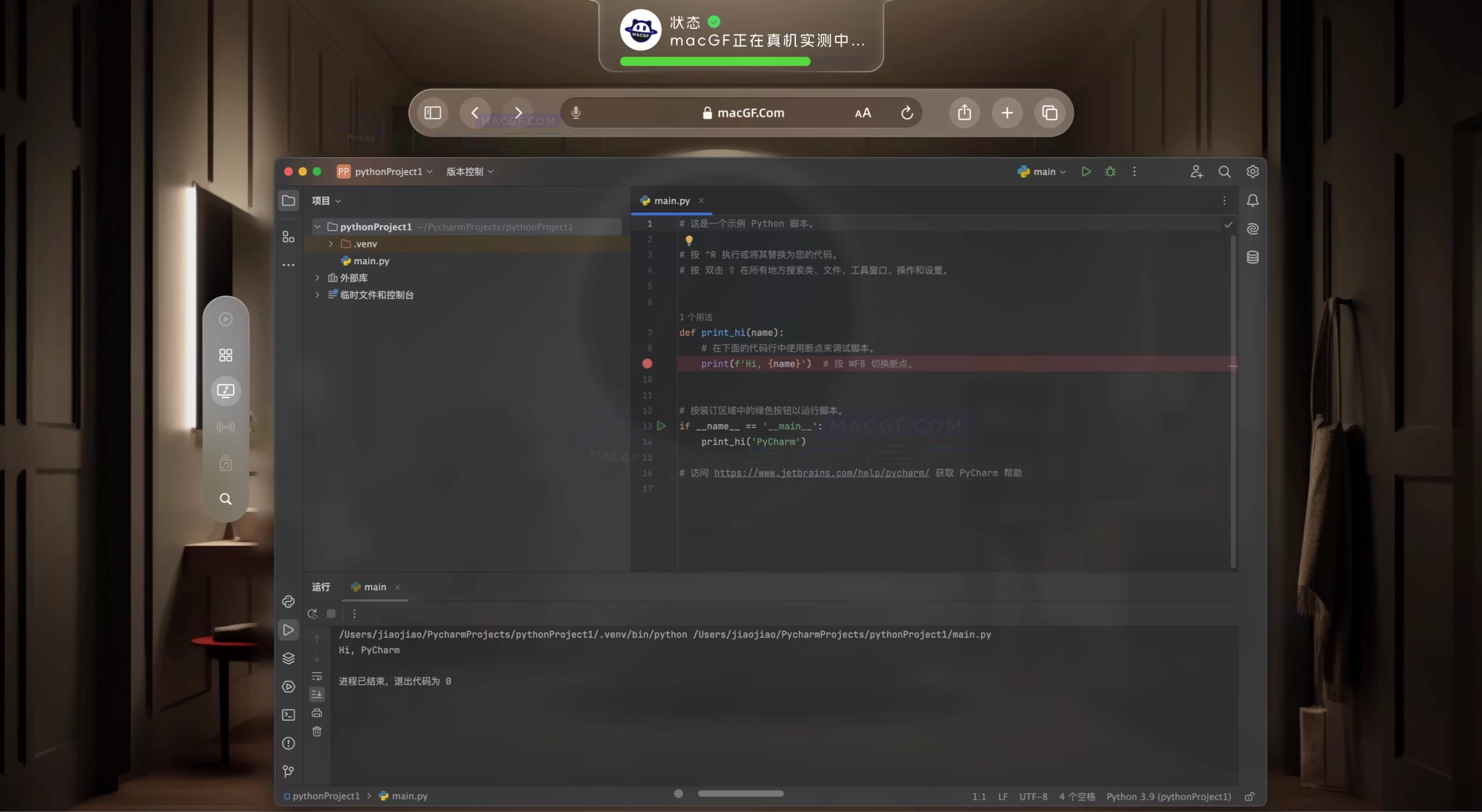 「Python集成开发环境」JetBrains PyCharm Pro v2024.3.1.1 中文版