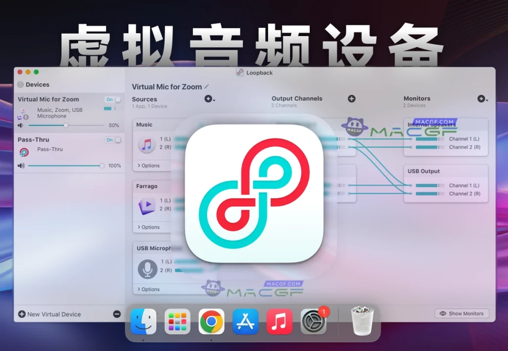 「音频传输工具」Loopback v2.4.0 免激活版 - macGF