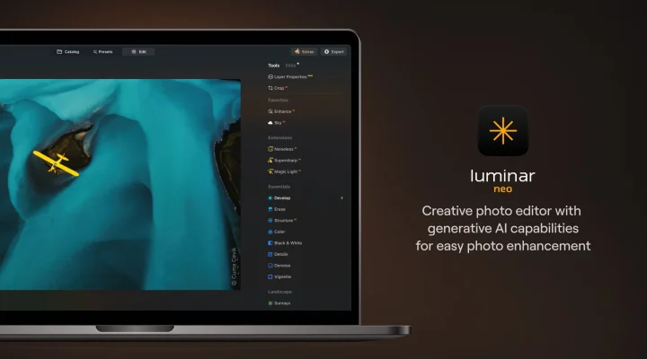 Luminar Neo - AI Photo Editor 截图 1