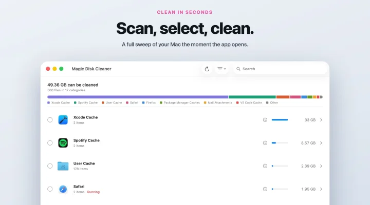 Magic Disk Cleaner 截图 1