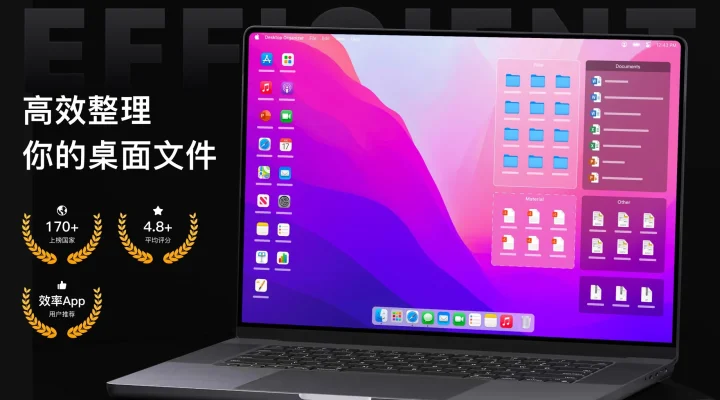 桌面整理大师 - 高效整理桌面文件，文件分类摆放 截图 1
