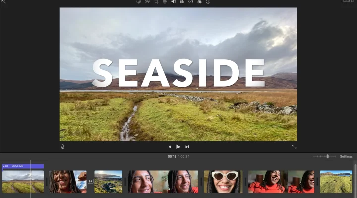 iMovie 截图 1