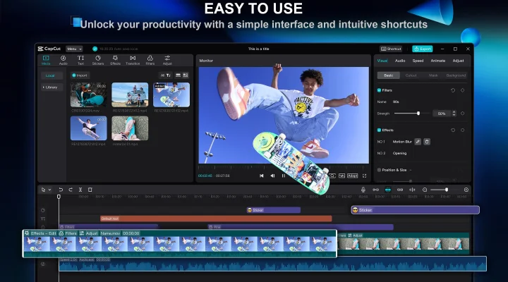 CapCut: Photo & Video Editor 截图 1
