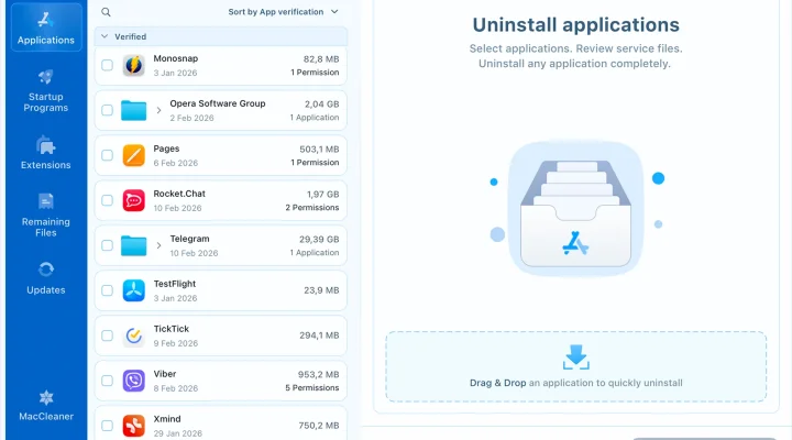 App Cleaner & Uninstaller 官网截图 1