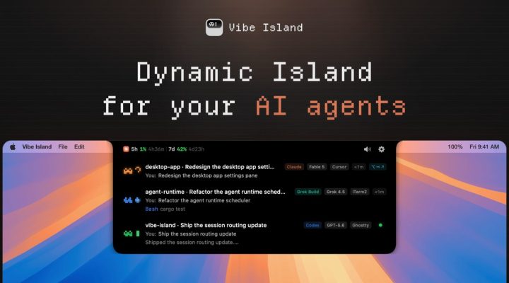 Vibe Island 官网截图 1